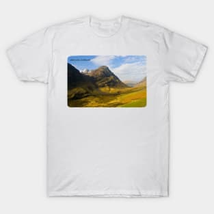 Glen Coe, Scottish Highlands, Scotland T-Shirt